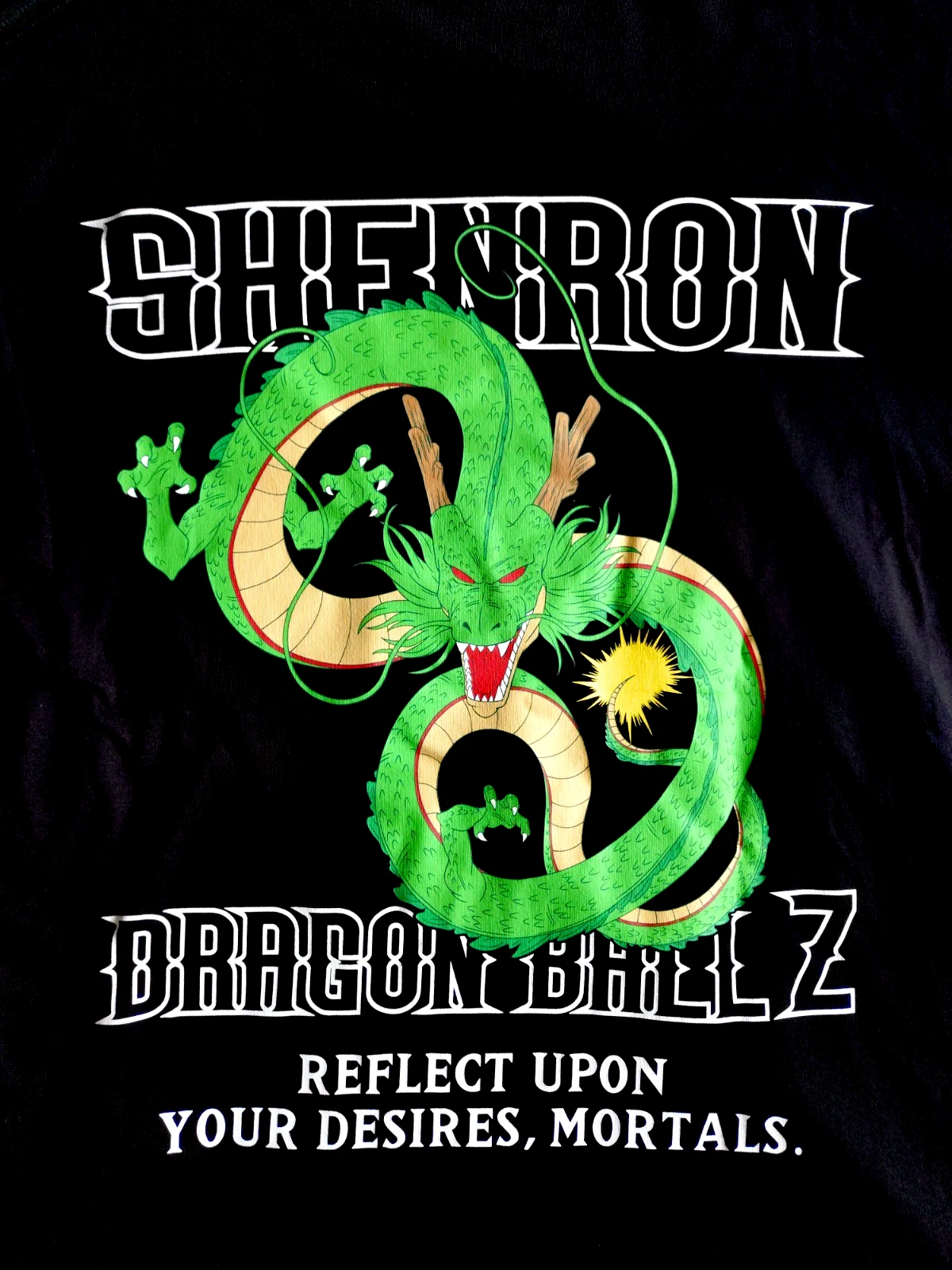 Dragon Ball Z Shenron T-Shirt Black Japan Shimamura M Size Anime DBZ