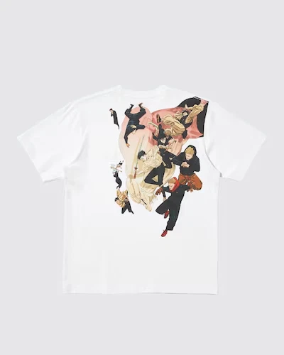 UNIQLO Jujutsu Kaisen MANGA UT Shueisha 100th Anniversary T-Shirt White 487560