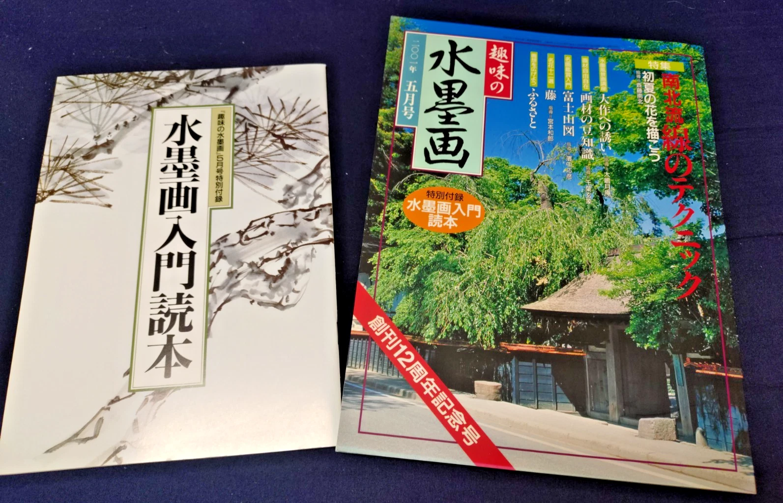 Shumi no Suibokuga Vol.12 No.10 Jan 2001 Japanese Sumi-e Ink Painting Magazine