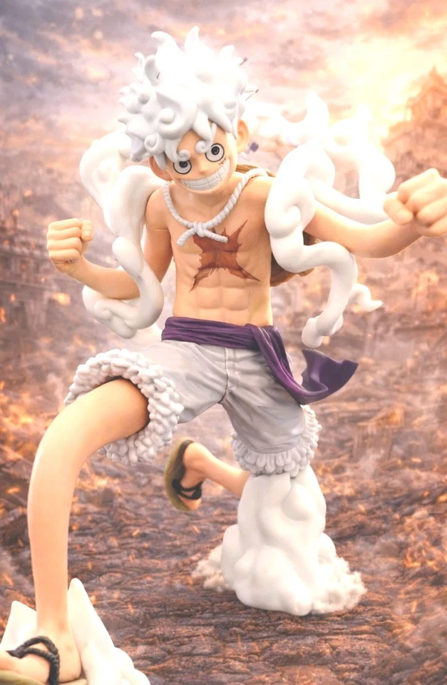 One Piece Grandista MONKEY.D.LUFFY GEAR5 Figure Banpresto BANDAI Japan
