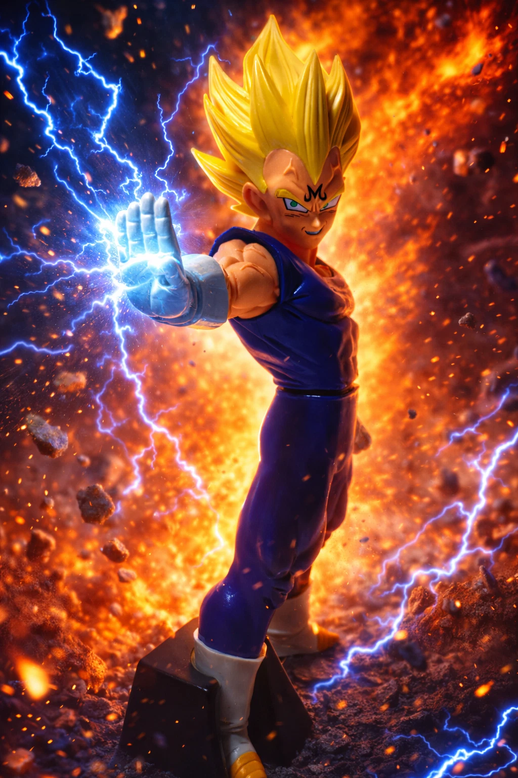 Dragon Ball Z Majin Vegeta Grandista Banpresto Figure BANDAI Japan