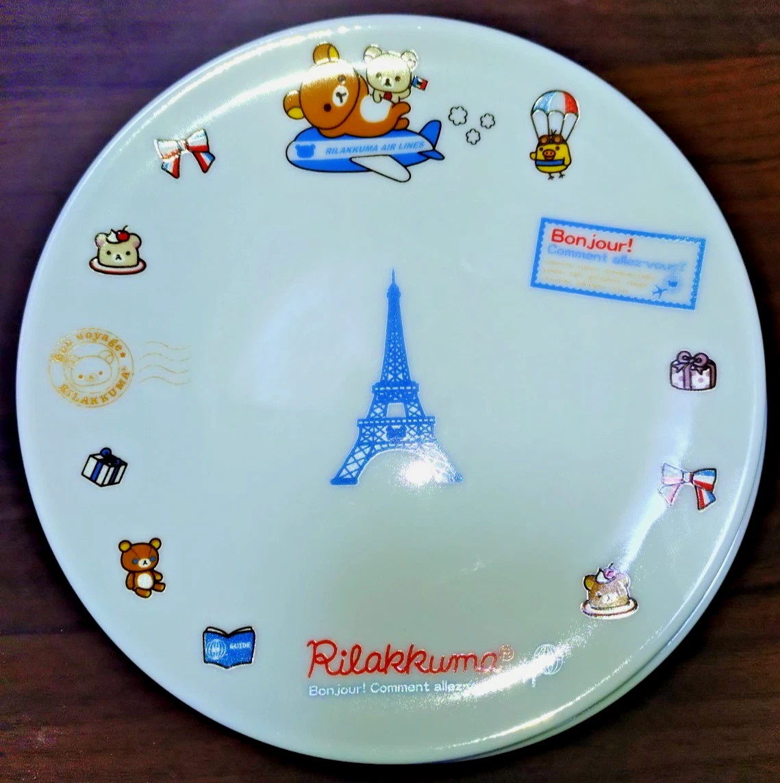Rilakkuma Gâteau de Plate 4-Piece Set Joshin Non-Sale 2011 Japan San-X